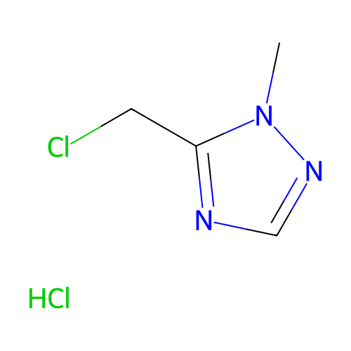 5-(氯甲基)-1-甲基-1H-1,2,4-三唑鹽酸鹽,5-(Chloromethyl)-1-methyl-1H-1,2,4-triazole hydrochloride