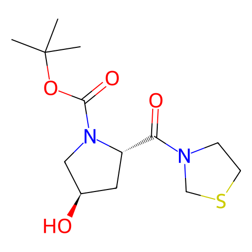 (2S,4R)-4-羟基-2-(3-噻唑烷基羰基)-1-吡咯烷羧酸叔丁酯,(2S,4R)-4-Hydroxy-2-(3-thiazolidinylcarbonyl)-1-pyrrolidinecarboxylic acid tert-butyl ester