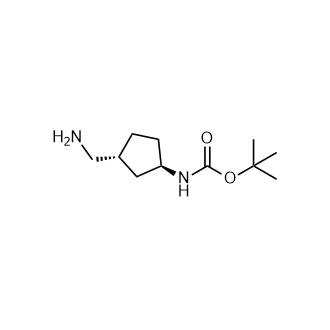 ((1R,3R)-3-(氨基甲基)環(huán)戊基)氨基甲酸叔丁酯,Tert-butyl ((1R,3R)-3-(aminomethyl)cyclopentyl)carbamate