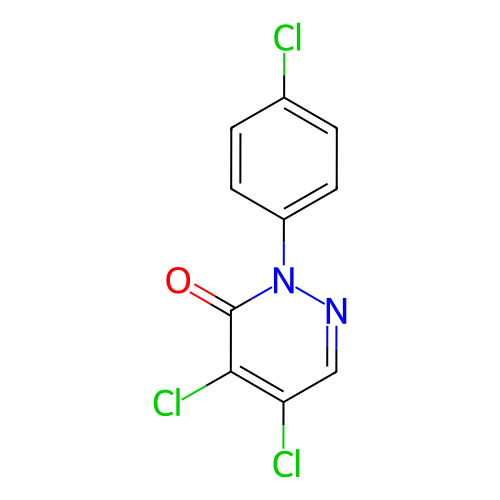 4,5-二氯-2-(4-氯苯基)哒嗪-3-酮,4,5-Dichloro-2-(4-chlorophenyl)pyridazin-3-one