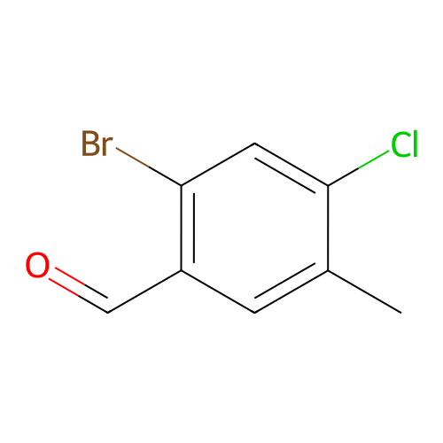 2-溴-4-氯-5-甲基苯甲醛,2-Bromo-4-chloro-5-methylbenzaldehyde