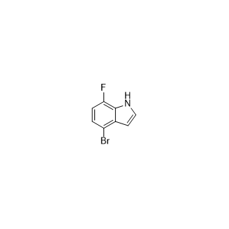 4-溴-7-氟吲哚,4-Bromo-7-fluoro-1H-indole