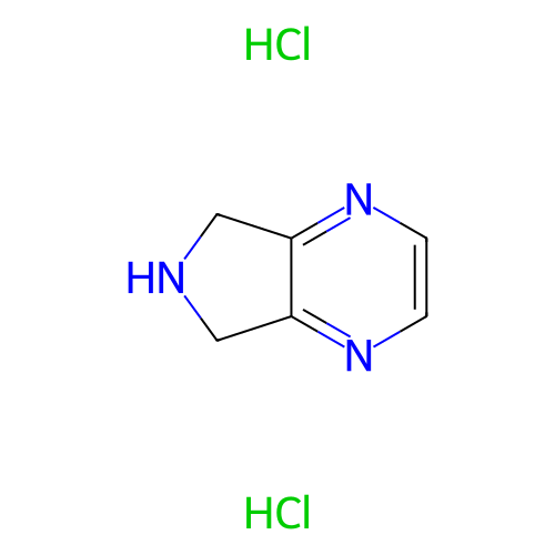 6,7-二氢-5H-吡咯并[3,4-b]吡嗪二盐酸盐,6,7-Dihydro-5H-pyrrolo[3,4-b]pyrazine dihydrochloride