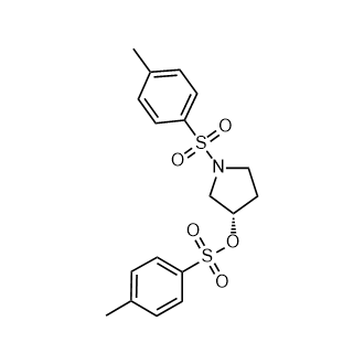 (S)-1-甲苯磺酰基吡咯烷-3-基4-甲基苯磺酸酯,(S)-1-tosylpyrrolidin-3-yl 4-methylbenzenesulfonate