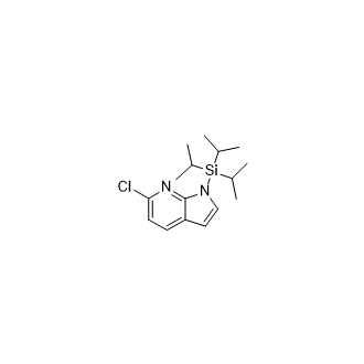 6-氯-1-(三异丙基硅烷基)-1H-吡咯并[2,3-b]吡啶,6-Chloro-1-(triisopropylsilyl)-1H-pyrrolo[2,3-b]pyridine