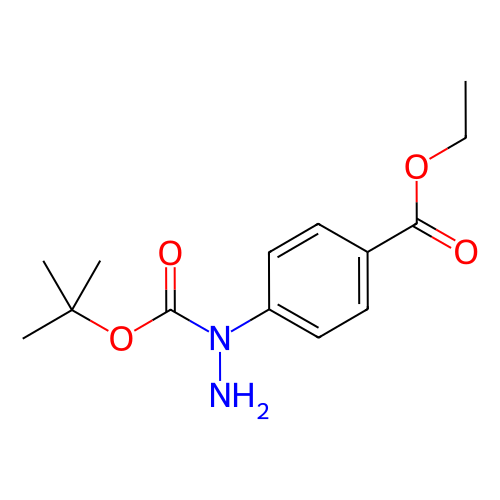 4-[氨基-[(2-甲基丙-2-基)氧羰基]氨基]苯甲酸乙酯,ethyl 4-[amino-[(2-methylpropan-2-yl)oxycarbonyl]amino]benzoate