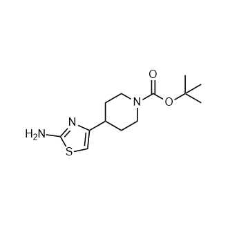 4-(2-氨基-1,3-噻唑-4-基)哌啶-1-羧酸叔丁酯,Tert-butyl 4-(2-amino-1,3-thiazol-4-yl)piperidine-1-carboxylate