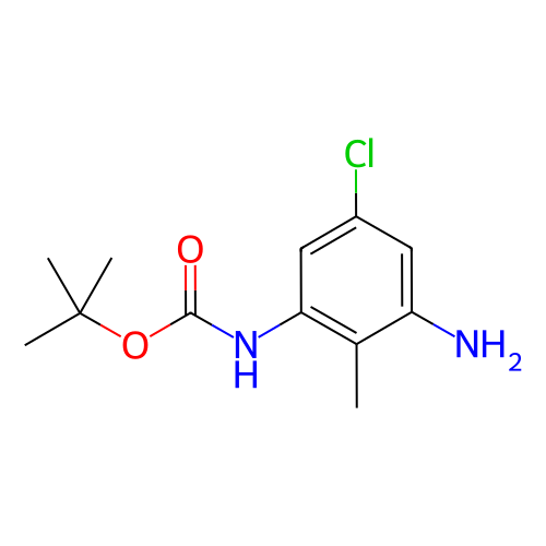 (3-氨基-5-氯-2-甲基苯基)氨基甲酸叔丁酯,tert-Butyl (3-amino-5-chloro-2-methylphenyl)carbamate