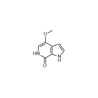 4-甲氧基-1H-吡咯并[2,3-c]吡啶-7(6H)-酮,4-Methoxy-1H-pyrrolo[2,3-c]pyridin-7(6H)-one