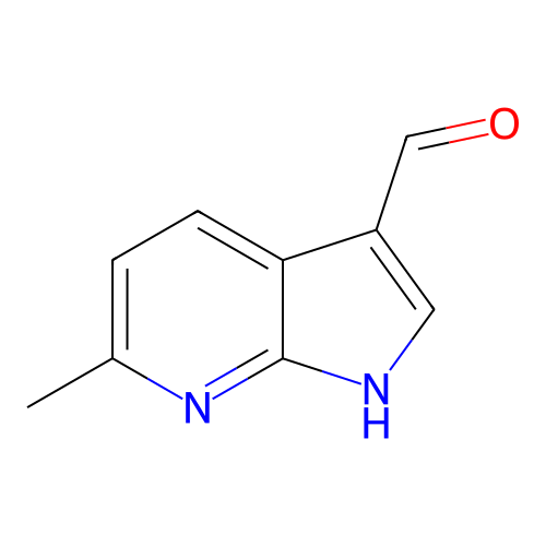 6-甲基-1H-吡咯并[2,3-b]吡啶-3-甲醛,6-Methyl-1H-pyrrolo[2,3-b]pyridine-3-carbaldehyde