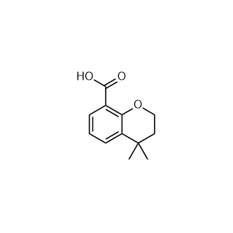 4,4-二甲基色滿-8-羧酸,4,4-Dimethylchroman-8-carboxylic acid