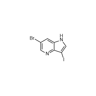 6-溴-3-碘-1H-吡咯并[3,2-b]吡啶,6-Bromo-3-iodo-1H-pyrrolo[3,2-b]pyridine