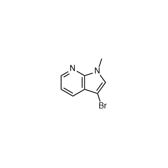 3-溴-1-甲基-1H-吡咯并[2,3-b]吡啶,3-Bromo-1-methyl-1H-pyrrolo[2,3-b]pyridine