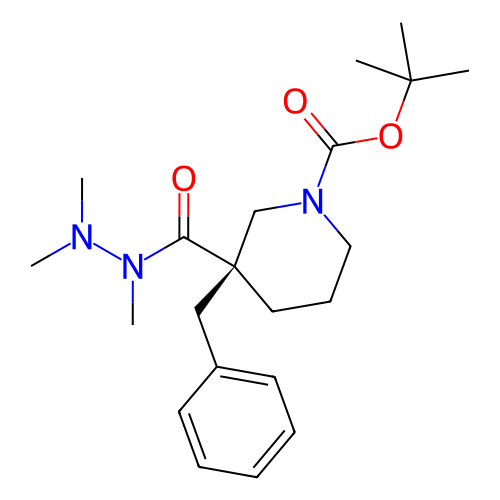 (R)-3-苄基-3-(1,2,2-三甲基肼基羰基)哌啶-1-甲酸叔丁酯,(R)-tert-Butyl 3-benzyl-3-(1,2,2-trimethylhydrazinecarbonyl)piperidine-1-carboxylate