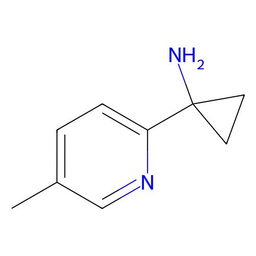 1-(5-甲基吡啶-2-基)環(huán)丙烷-1-胺,1-(5-Methylpyridin-2-yl)cyclopropan-1-amine