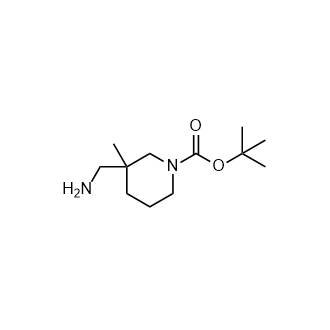 1-Boc-3-(氨基甲基)-3-甲基哌啶,1-Boc-3-(aminomethyl)-3-methylpiperidine