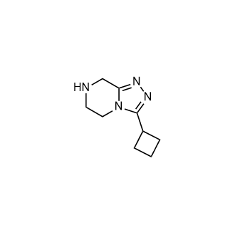 3-环丁基5H,6H,7H,-8H-[1,2,4]三唑并[4,3-a]吡嗪,3-Cyclobutyl-5H,6H,7H,8H-[1,2,4]triazolo[4,3-a]pyrazine