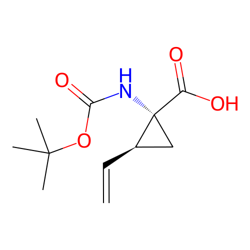 rel-(1R,2S)-1-[[[(1,1-二甲基乙氧基)羰基]氨基]-2-乙烯基環(huán)丙烷羧酸,rel-(1R,2S)-1-[[(1,1-Dimethylethoxy)carbonyl]amino]-2-ethenylcyclopropanecarboxylic acid