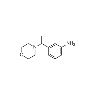 3-[1-(吗啉-4-基)乙基]苯胺,3-[1-(morpholin-4-yl)ethyl]aniline