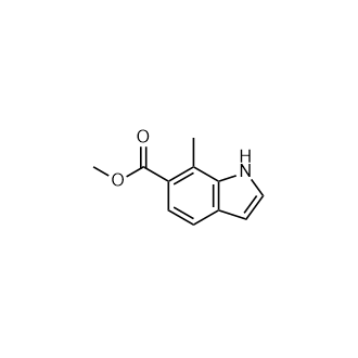 7-甲基-1H-吲哚-6-羧酸甲酯,Methyl 7-methyl-1H-indole-6-carboxylate