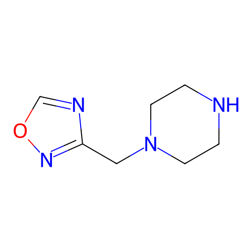 3-(哌嗪-1-基甲基)-1,2,4-噁二唑,3-(Piperazin-1-ylmethyl)-1,2,4-oxadiazole