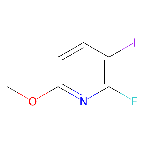 2-氟-3-碘-6-甲氧基吡啶,2-Fluoro-3-iodo-6-methoxypyridine