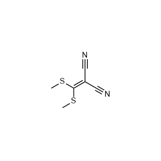 2-[双(甲基硫烷基)亚甲基]丙烷,2-[Bis(methylsulfanyl)methylidene]propanedinitrile