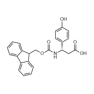 (S)-3-(((((9H-芴-9-基)甲氧基)羰基)氨基)-3-(4-羟基苯基)丙酸,(S)-3-((((9H-Fluoren-9-yl)methoxy)carbonyl)amino)-3-(4-hydroxyphenyl)propanoic acid