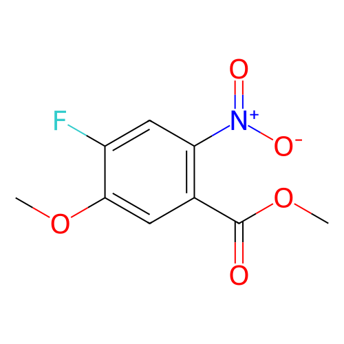 4-氟-5-甲氧基-2-硝基苯甲酸甲酯,Methyl 4-fluoro-5-methoxy-2-nitrobenzoate