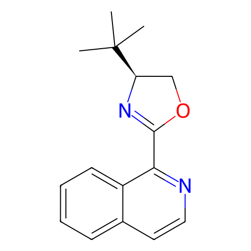 1-[(4S)-4-叔丁基-4,5-二氢-2-噁唑基]异喹啉,(S)-tBu-iQuinox