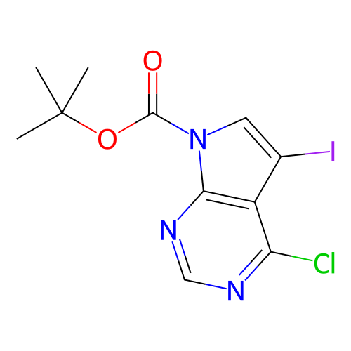 4-氯-5-碘-7H-吡咯并[2,3-d]嘧啶-7-羧酸叔丁酯,tert-Butyl 4-chloro-5-iodo-7H-pyrrolo[2,3-d]pyrimidine-7-carboxylate