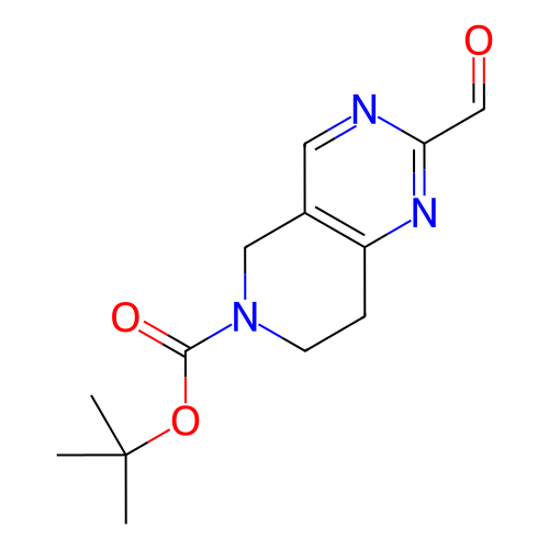 2-甲?；?7,8-二氫吡啶并[4,3-d]嘧啶-6(5H)-羧酸叔丁酯,tert-Butyl 2-formyl-7,8-dihydropyrido[4,3-d]pyrimidine-6(5H)-carboxylate