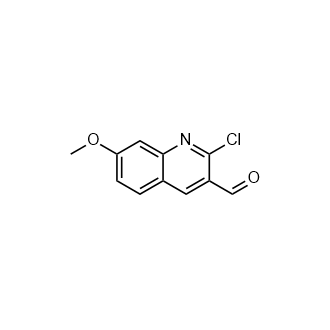 2-氯-7-甲氧基喹啉-3-甲醛,2-Chloro-7-methoxyquinoline-3-carbaldehyde