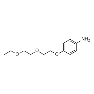 4-(2-(2-乙氧基乙氧基)乙氧基)苯胺,4-(2-(2-Ethoxyethoxy)ethoxy)aniline