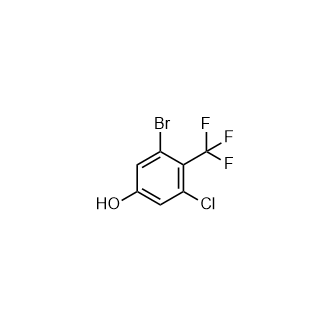 3-溴-5-氯-4-(三氟甲基)苯酚,3-Bromo-5-chloro-4-(trifluoromethyl)phenol