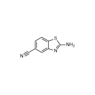 2-氨基-5-氰基苯并噻唑,2-Aminobenzo[d]thiazole-5-carbonitrile