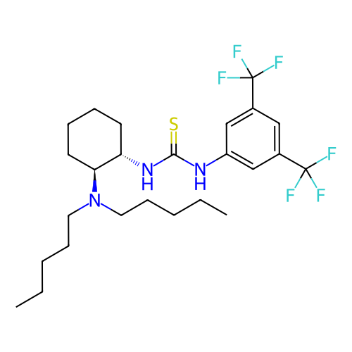 N-[3,5-二(三氟甲基)苯基]-N'-[(1S,2S)-2-(二戊)环己基]硫脲,N-[3,5-Bis(trifluoromethyl)phenyl]-N'-[(1S,2S)-2-(dipentylamino)cyclohexyl]thiourea