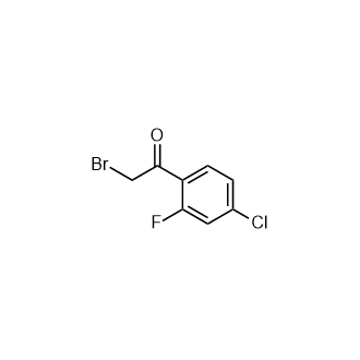 2-溴-1-(4-氯-2-氟苯基)乙-1-酮,2-Bromo-1-(4-chloro-2-fluorophenyl)ethan-1-one