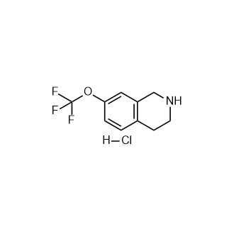 7-(三氟甲氧基)-1,2,3,4-四氢异喹啉盐酸盐,7-(Trifluoromethoxy)-1,2,3,4-tetrahydroisoquinoline hydrochloride
