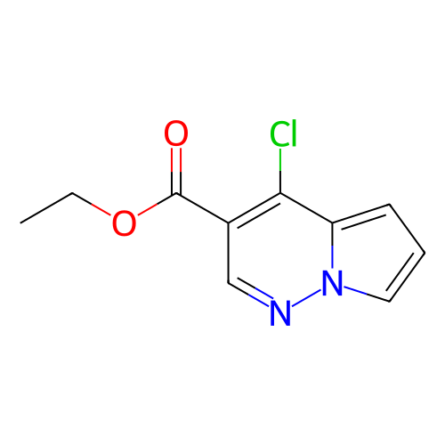 4-氯吡咯并[1,2-b]噠嗪-3-羧酸乙酯,Ethyl 4-chloropyrrolo[1,2-b]pyridazine-3-carboxylate