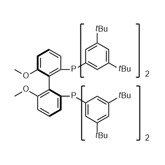 (S)-(6,6'-二甲氧基联苯-2,2'-二基)二[双(3,5-二-叔丁基苯基)膦],(S)-(6,6'-Dimethoxybiphenyl-2,2'-diyl)bis[bis(3,5-di-tert-butylphenyl)phosphine]