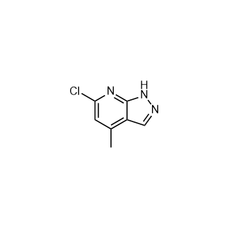 6-氯-4-甲基-1H-吡唑并[3,4-b]吡啶,6-Chloro-4-methyl-1H-pyrazolo[3,4-b]pyridine