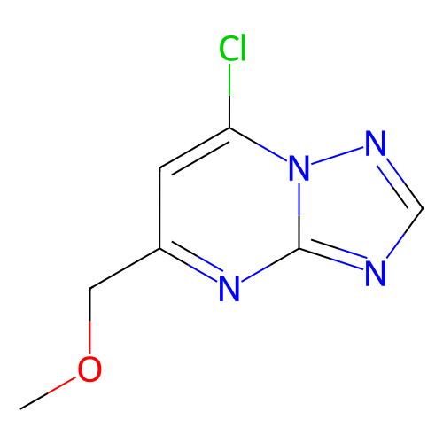 7-氯-5-(甲氧基甲基)-[1,2,4]三唑并[1,5-a]嘧啶,7-Chloro-5-(methoxymethyl)-[1,2,4]triazolo[1,5-a]pyrimidine