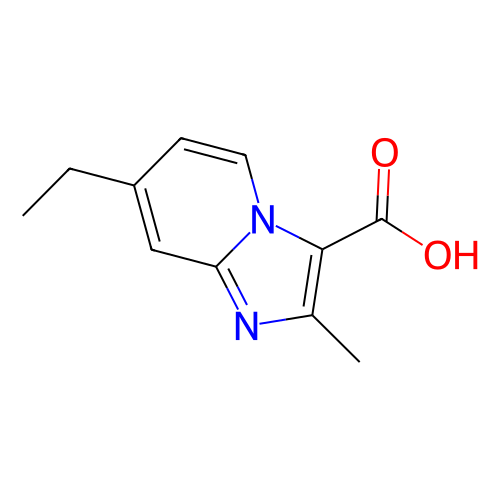 7-乙基-2-甲基咪唑并[1,2-a]吡啶-3-羧酸,7-Ethyl-2-methylimidazo[1,2-a]pyridine-3-carboxylic acid