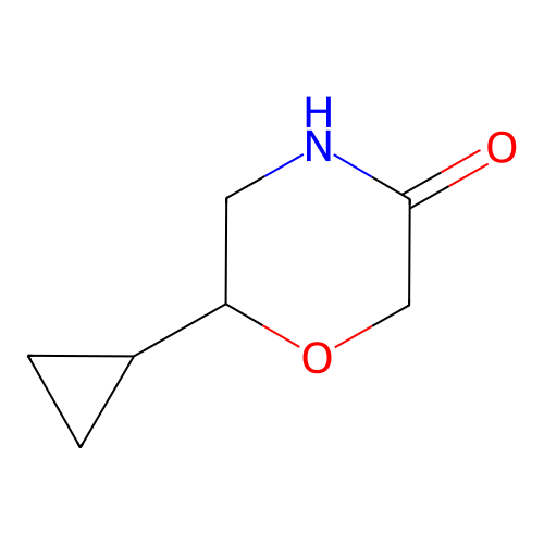 6-环丙基吗啉-3-酮,6-Cyclopropylmorpholin-3-one