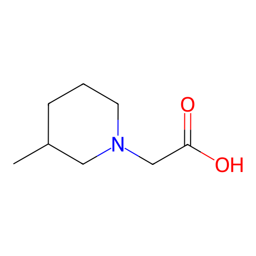 2-(3-甲基哌啶-1-基)乙酸,2-(3-Methylpiperidin-1-yl)acetic acid
