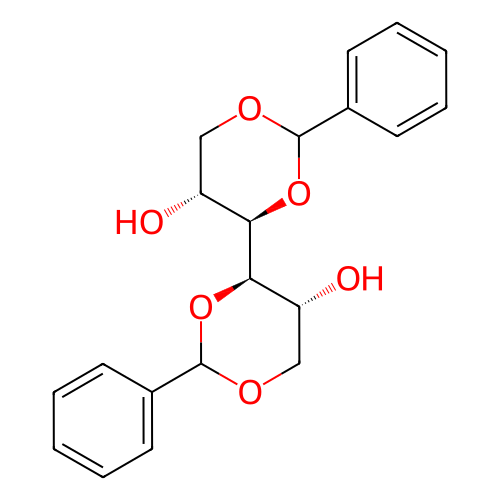 1,3:4,6-二-O-苄烯-D-甘露醇,(4R,4'R,5R,5'R)-2,2'-Diphenyl-[4,4'-bi(1,3-dioxane)]-5,5'-diol