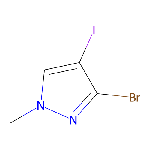 3-溴-4-碘-1-甲基-1H-吡唑,3-Bromo-4-iodo-1-methyl-1H-pyrazole