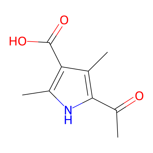 5-乙酰基-2,4-二甲基-1H-吡咯-3-羧酸,5-Acetyl-2,4-dimethyl-1H-pyrrole-3-carboxylic acid