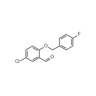 5-氯-2-((4-氟苄基)氧基)苯甲醛,5-Chloro-2-((4-fluorobenzyl)oxy)benzaldehyde